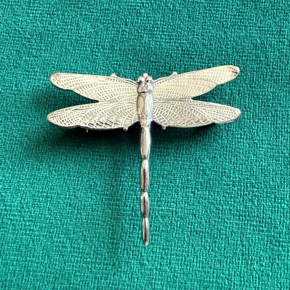 Silver dragonfly pendant/brooch - convertible